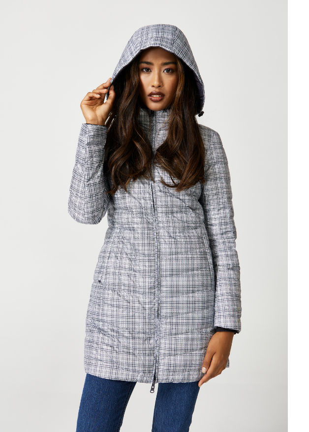 Gray on sale womens coat